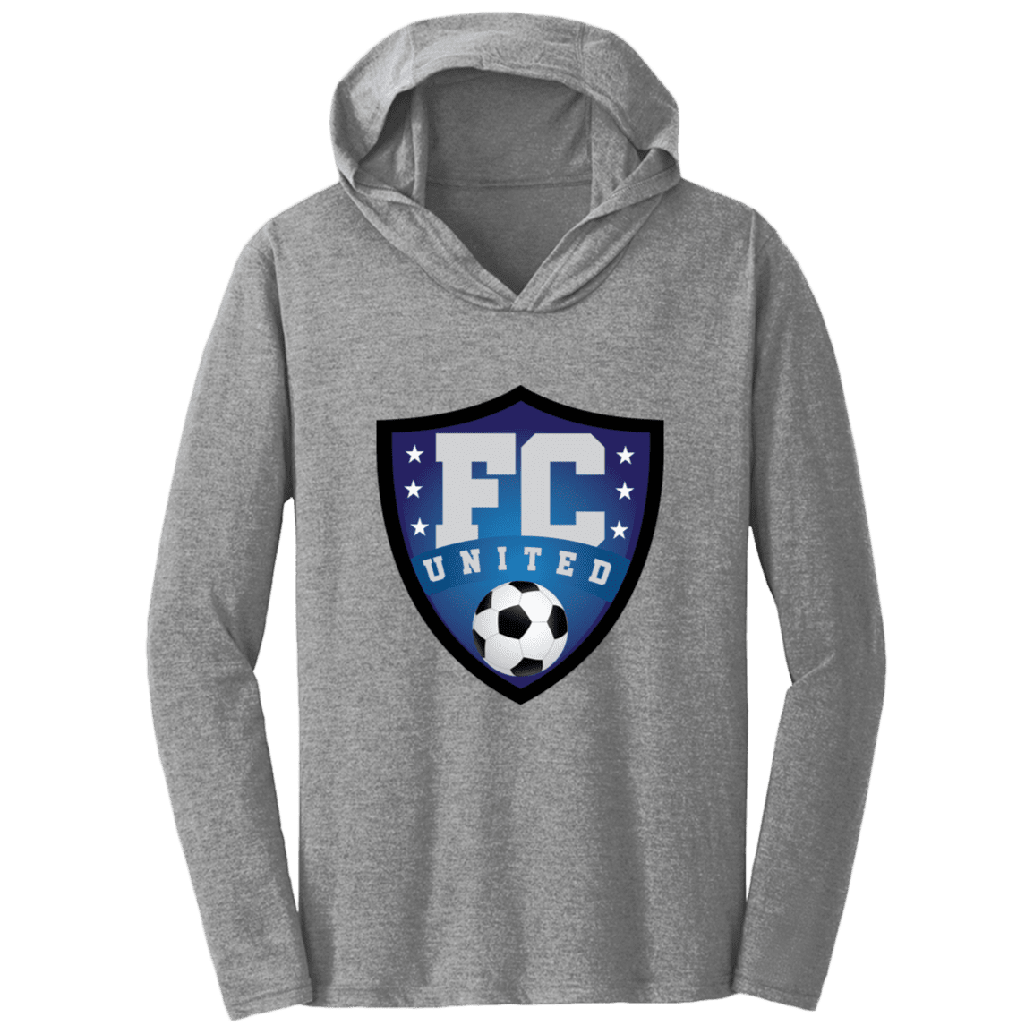 FC United District Triblend T-Shirt Hoodie - 931 Graphics